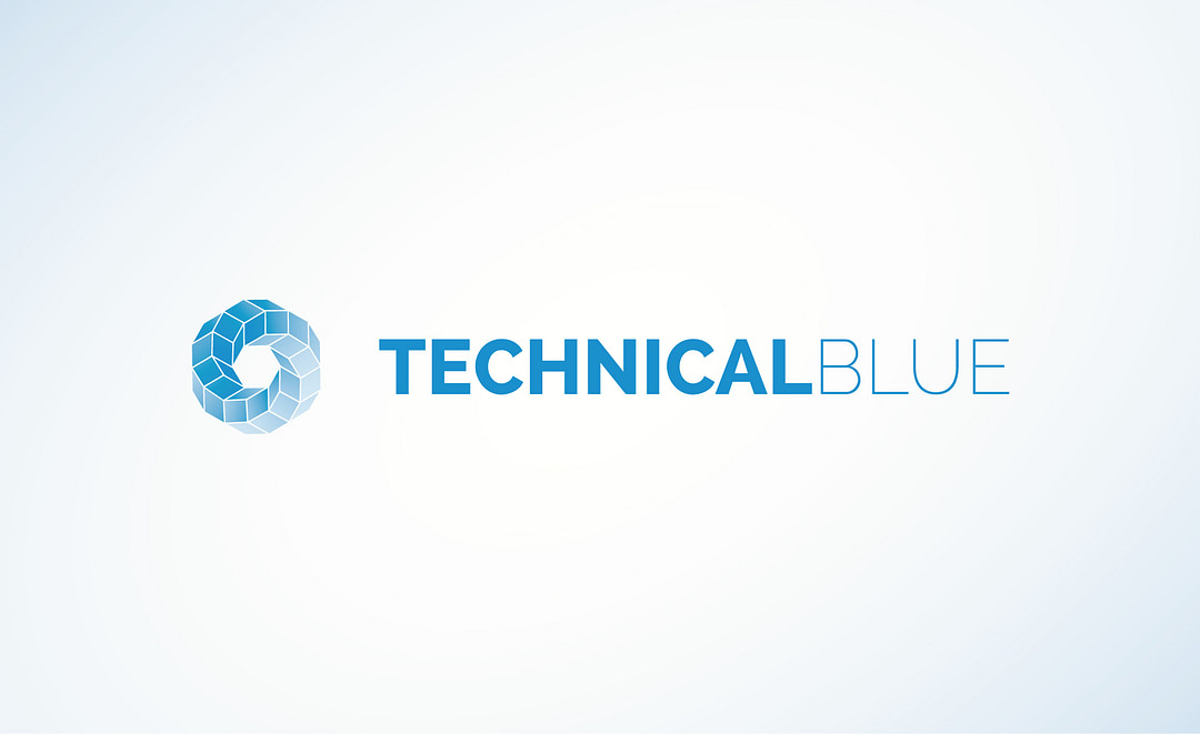 Technical blue cover